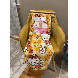 Hello Kitty Halloween Plush Throw NWT